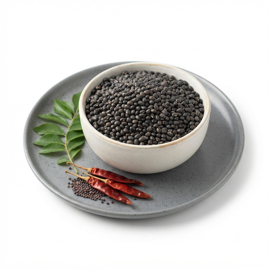 Whole Black Urad (Black Gram)