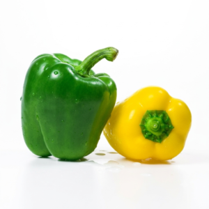 Yellow & Green Bell Pepper